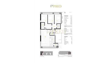 Apartamento T3 para Venda em Canidelo