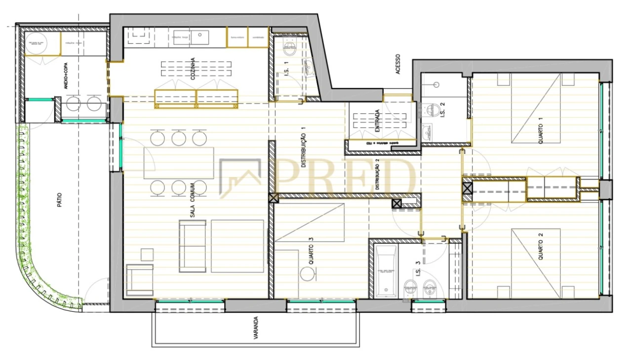 Apartamento T3 para Venda em Lordelo do Ouro e Massarelos Foto 15