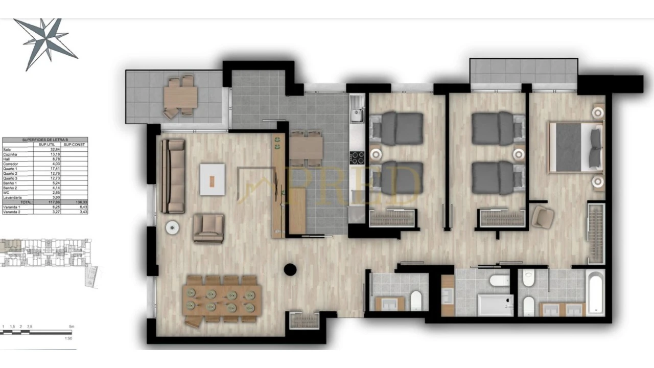 Apartamento T3 para Venda em Paranhos Foto 10