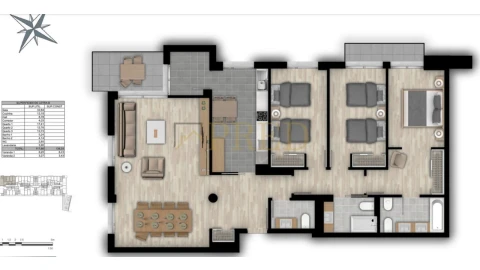 Apartamento T3 para Venda em Paranhos