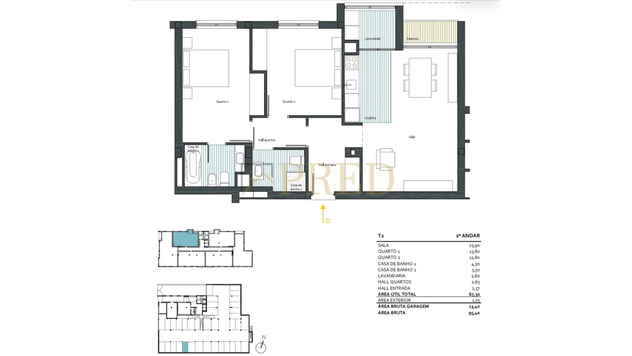 Apartamento T2 para Venda em Ermesinde Foto 7