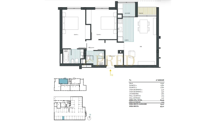 Apartamento T2 para Venda em Ermesinde Foto 7