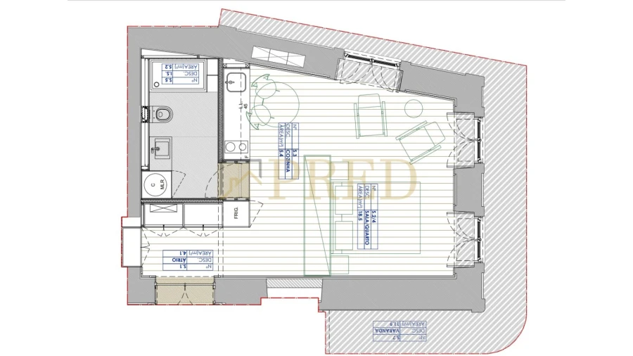 Apartamento para Venda em Cedofeita, Santo Ildefonso, Sé, Miragaia, São Nicolau e Vitória Foto 15