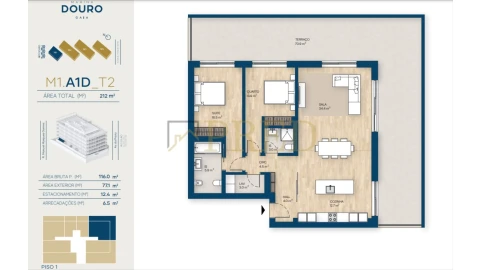 Apartamento T2 para Venda em Canidelo
