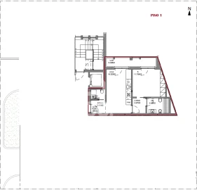 Apartamento T1 para Venda em Viseu