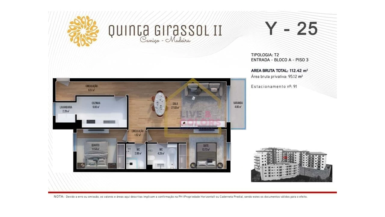 Apartamento T2 para Venda em Caniço Foto 17