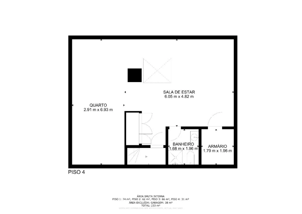 Quinta T4 para Venda em Cascais e Estoril Planta 5