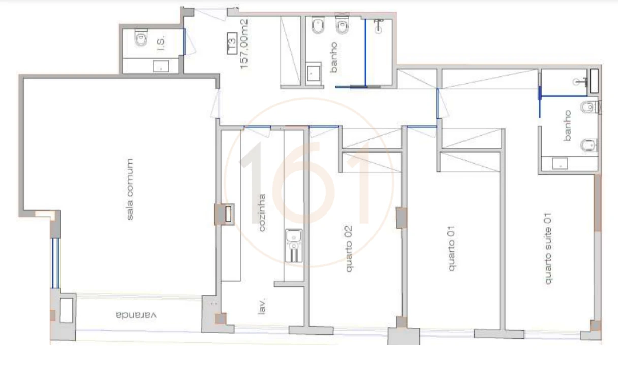 Apartamento T3 para Venda em Cedofeita, Santo Ildefonso, Sé, Miragaia, São Nicolau e Vitória Foto 21