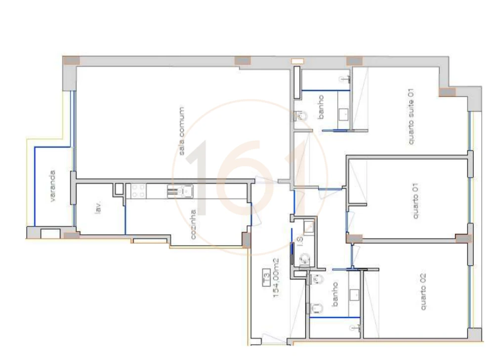 Apartamento T3 para Venda em Cedofeita, Santo Ildefonso, Sé, Miragaia, São Nicolau e Vitória Foto 22