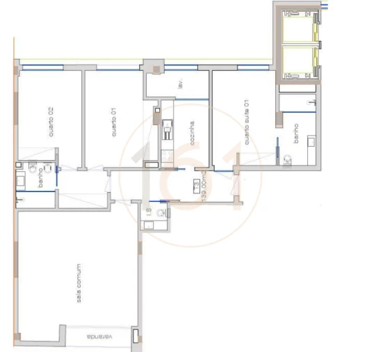 Apartamento T3 para Venda em Cedofeita, Santo Ildefonso, Sé, Miragaia, São Nicolau e Vitória Foto 23