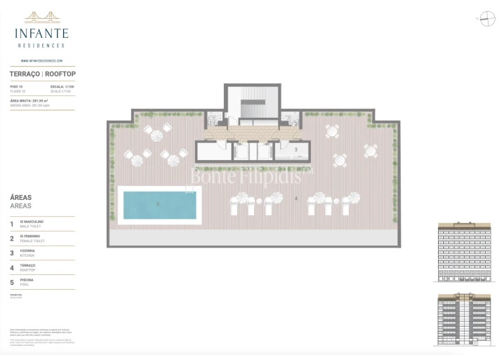 Apartamento T2 para Venda em Estrela Planta 2