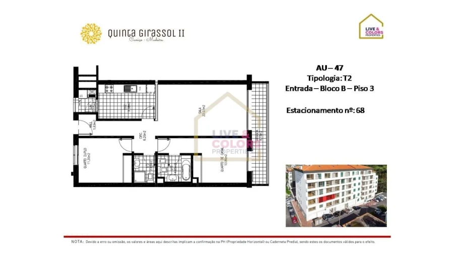 Apartamento T2 para Venda em Caniço Foto 2
