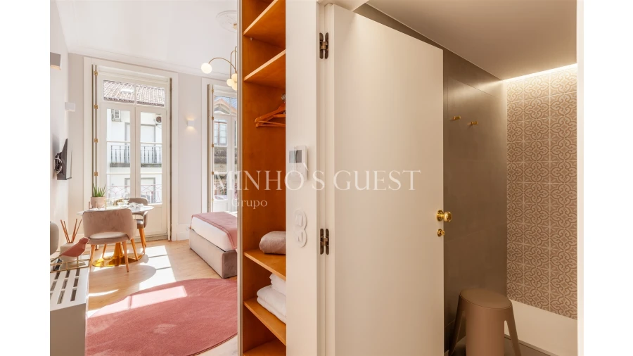 Apartamento T1 para Arrendamento férias em Braga (Maximinos, Sé e Cividade) Foto 14