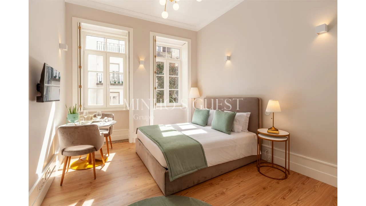 Apartamento T1 para Arrendamento férias em Braga (Maximinos, Sé e Cividade) Foto 1