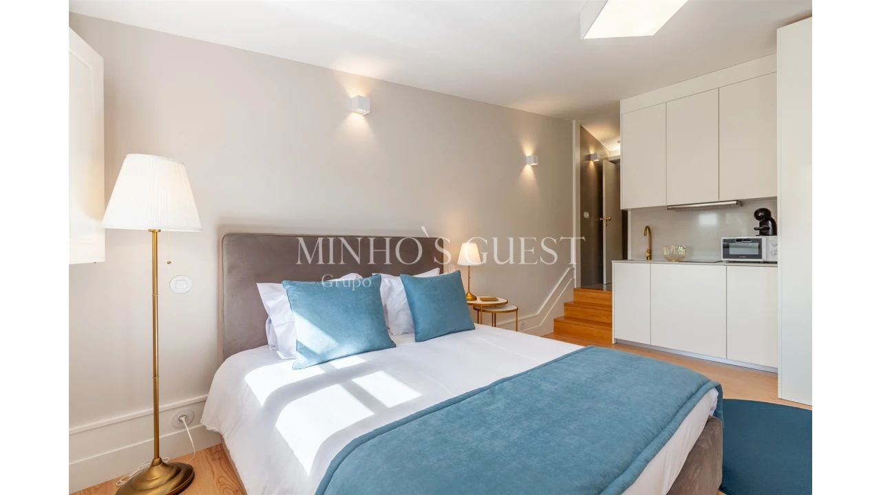 Apartamento T1 para Arrendamento férias em Braga (Maximinos, Sé e Cividade) Foto 4