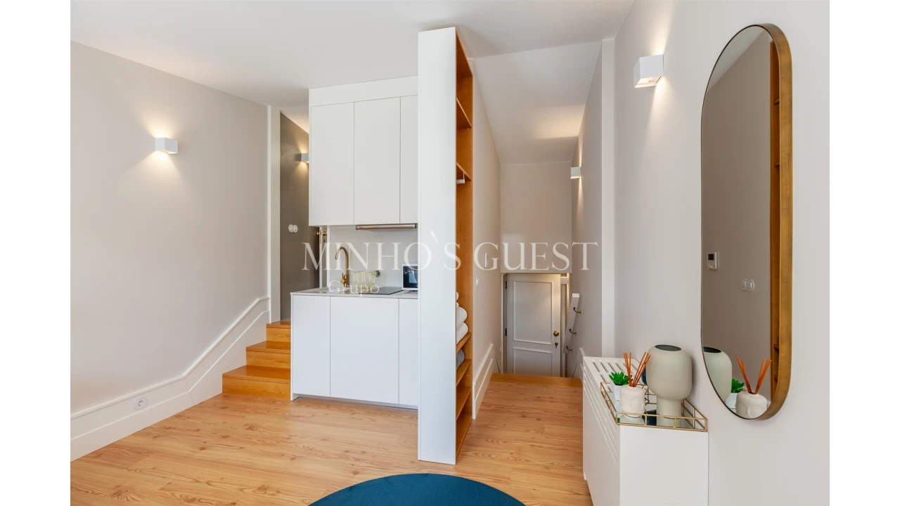 Apartamento T1 para Arrendamento férias em Braga (Maximinos, Sé e Cividade) Foto 12