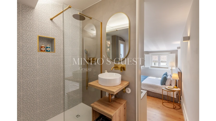 Apartamento T1 para Arrendamento férias em Braga (Maximinos, Sé e Cividade) Foto 13