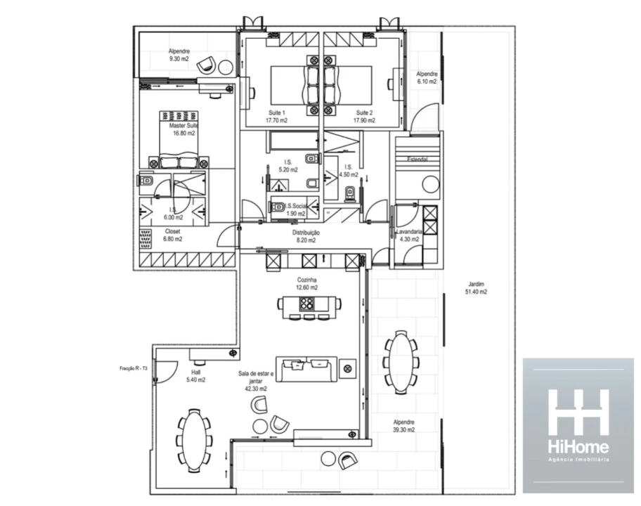 Apartamento T3 para Venda em São Martinho Foto 45
