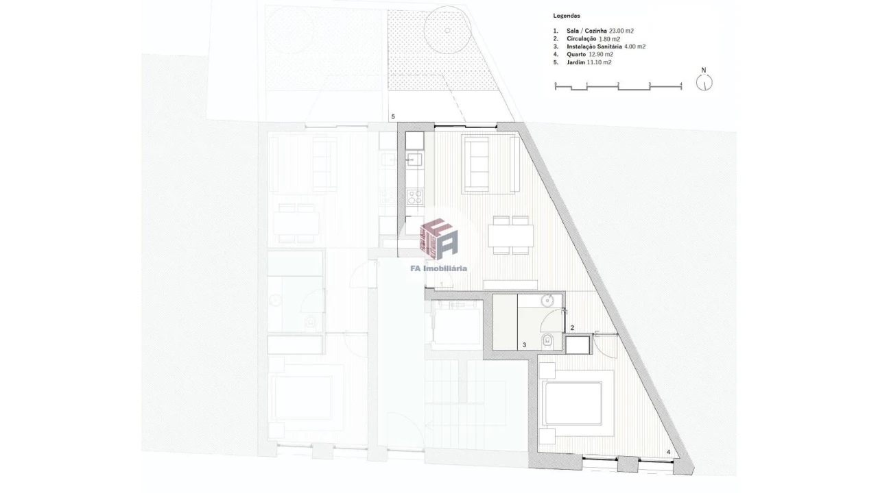 Apartamento T1 para Venda em Cedofeita, Santo Ildefonso, Sé, Miragaia, São Nicolau e Vitória Foto 6