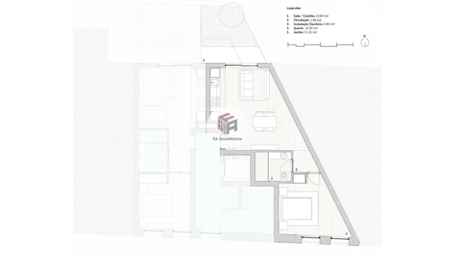 Apartamento T1 para Venda em Cedofeita, Santo Ildefonso, Sé, Miragaia, São Nicolau e Vitória Foto 6