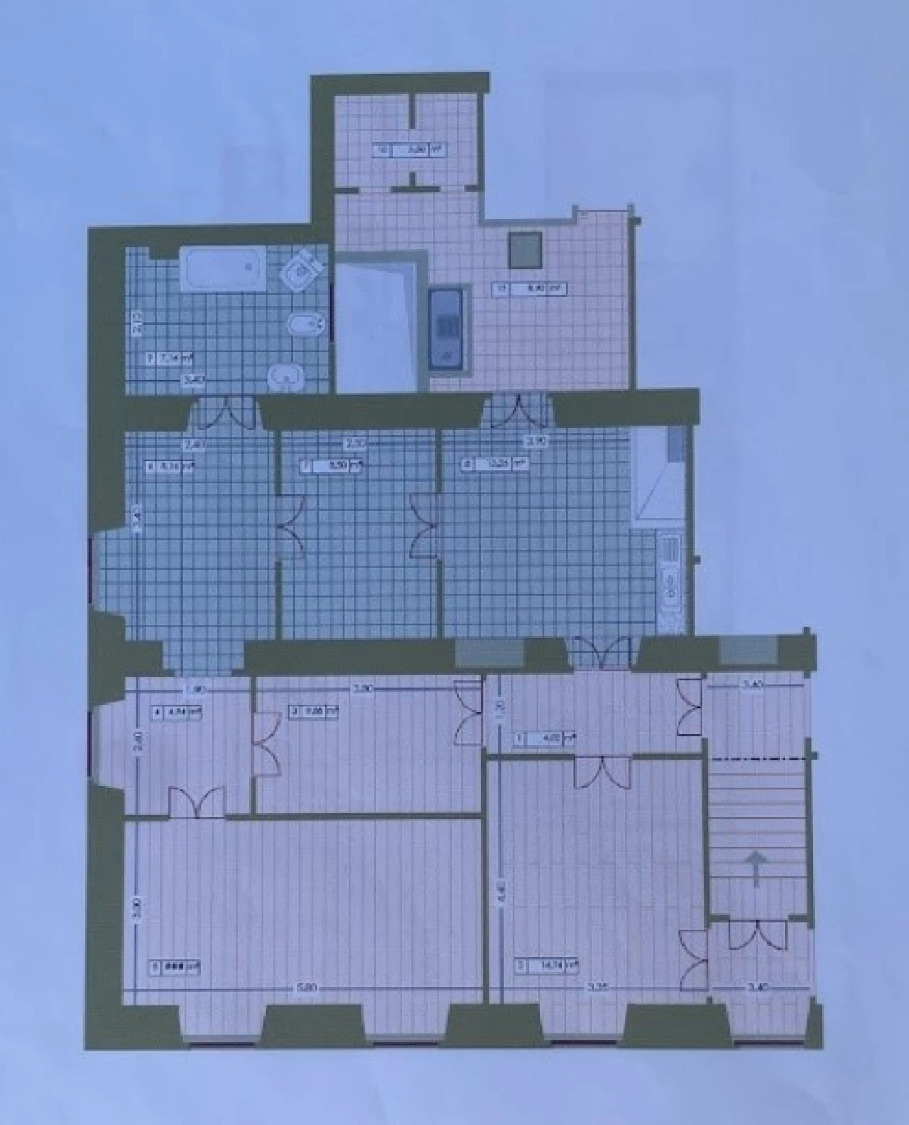 Moradia T2 para Venda em Vila Real de Santo Antonio Planta 2