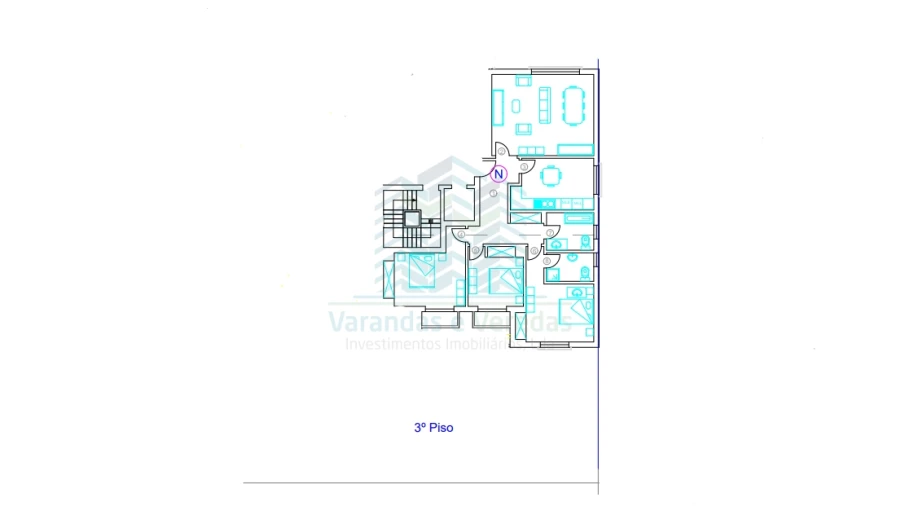Apartamento T3 para Venda em Torres Novas (Santa Maria, Salvador e Santiago) Foto 24