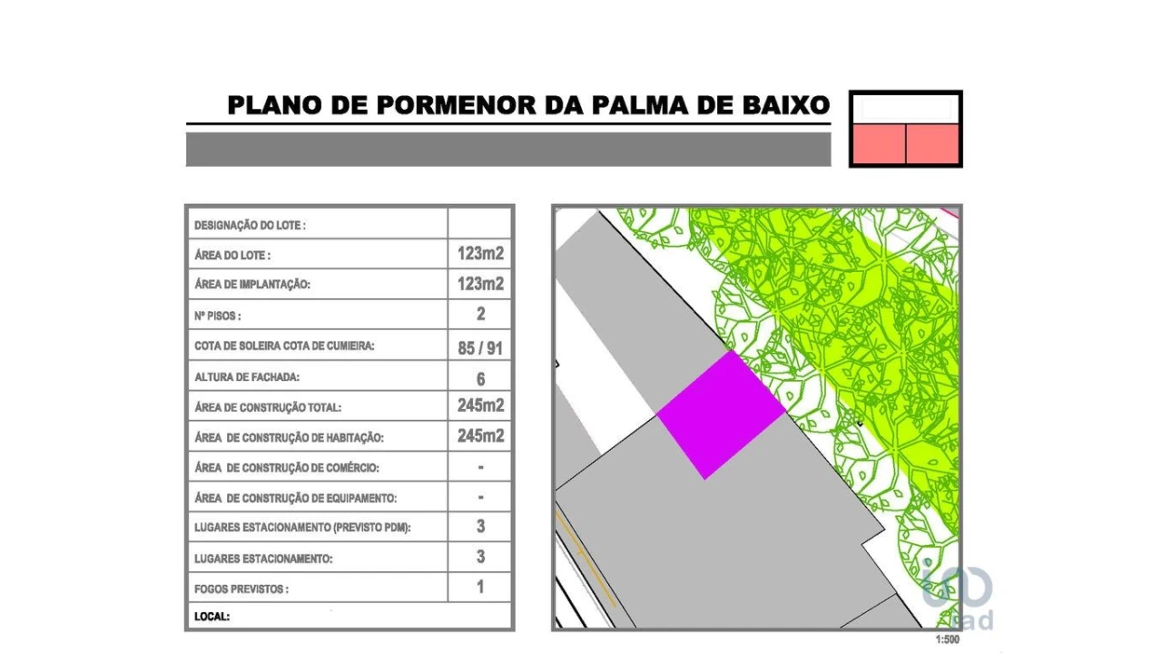 Terreno para Venda em São Domingos de Benfica Foto 5