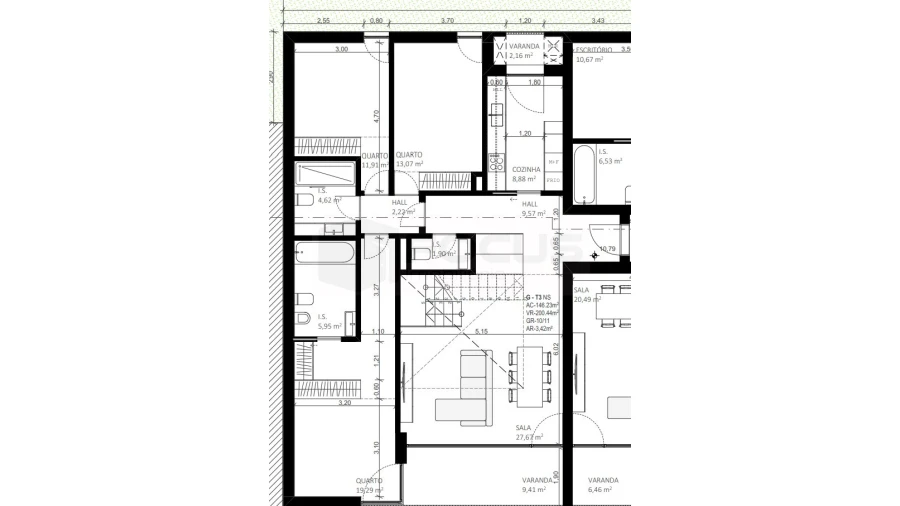 Apartamento T3 para Venda em Gafanha da Boa Hora Foto 12