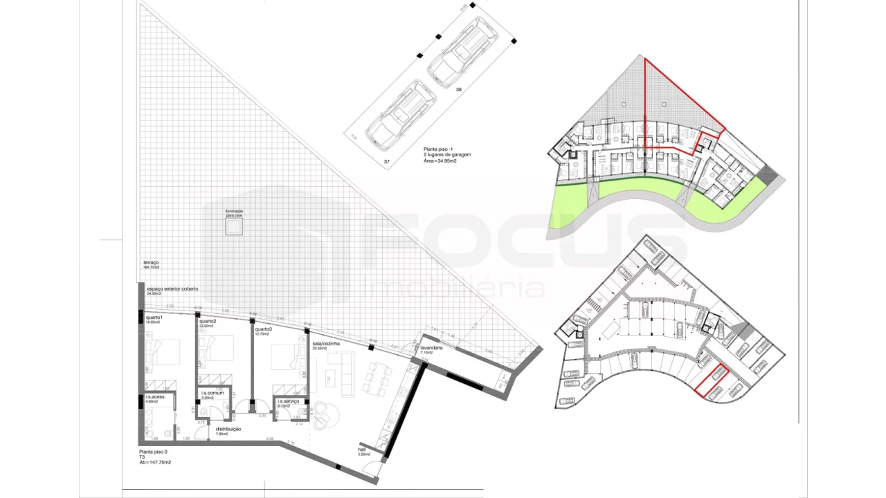 Apartamento T3 para Venda em Aradas Foto 6