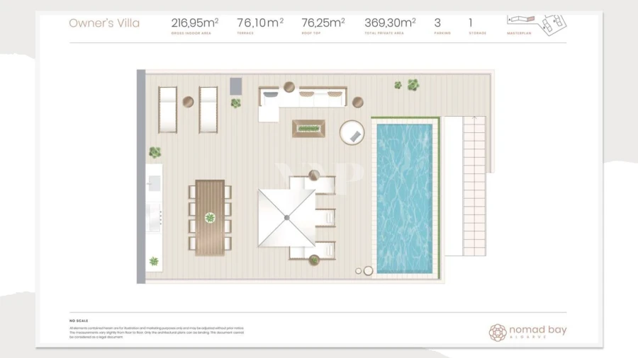 Apartamento T4 para Venda em Lagoa e Carvoeiro Planta 2