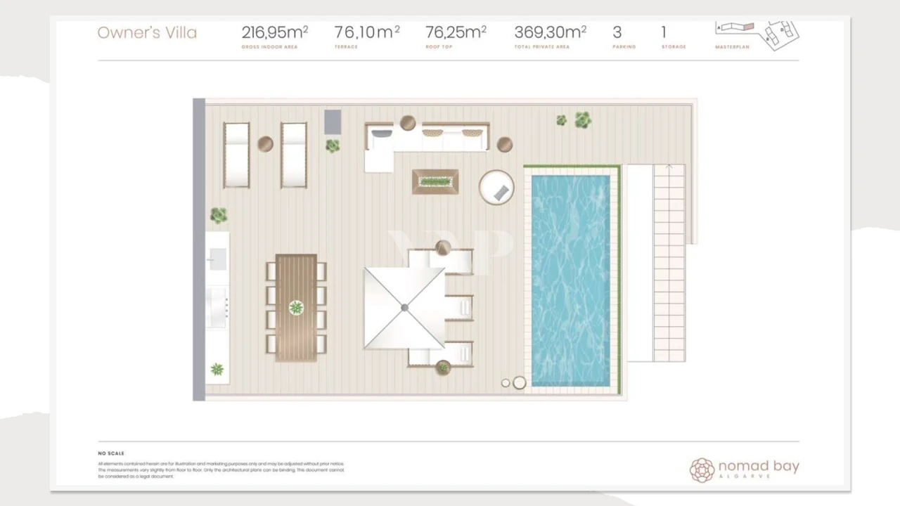 Apartamento T4 para Venda em Lagoa e Carvoeiro Planta 2