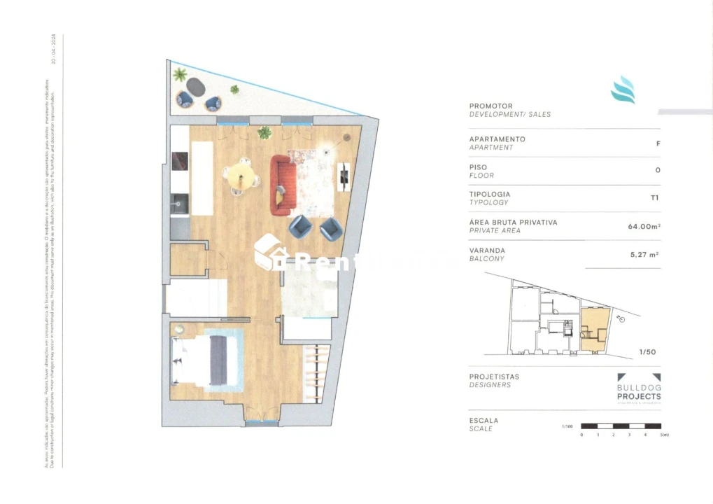 Apartamento T1 para Venda em Alhadas Foto 1