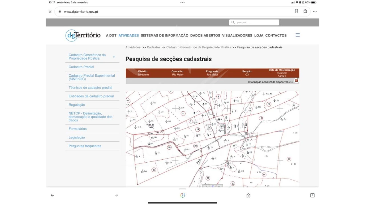 Terreno Misto para Venda em Rio Maior Foto 8