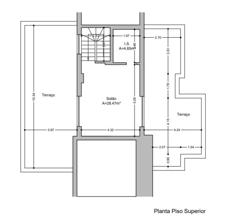 Apartamento T3 para Venda em Cascais e Estoril Planta 2