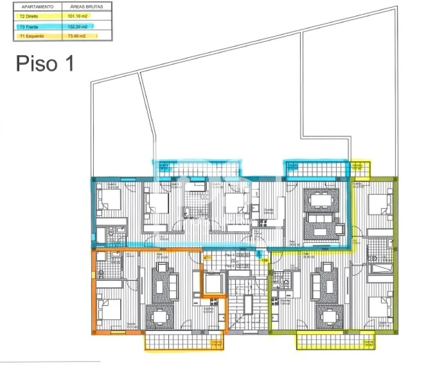Apartamento T3 para Venda em Currelos, Papízios e Sobral Foto 58