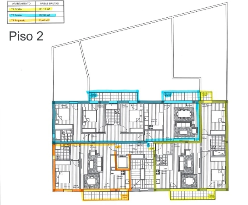 Apartamento T3 para Venda em Currelos, Papízios e Sobral Foto 57