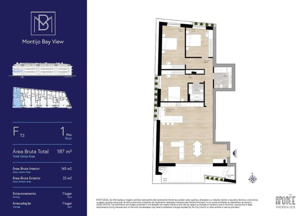 Apartamento T3 para Venda em Montijo e Afonsoeiro Foto 30