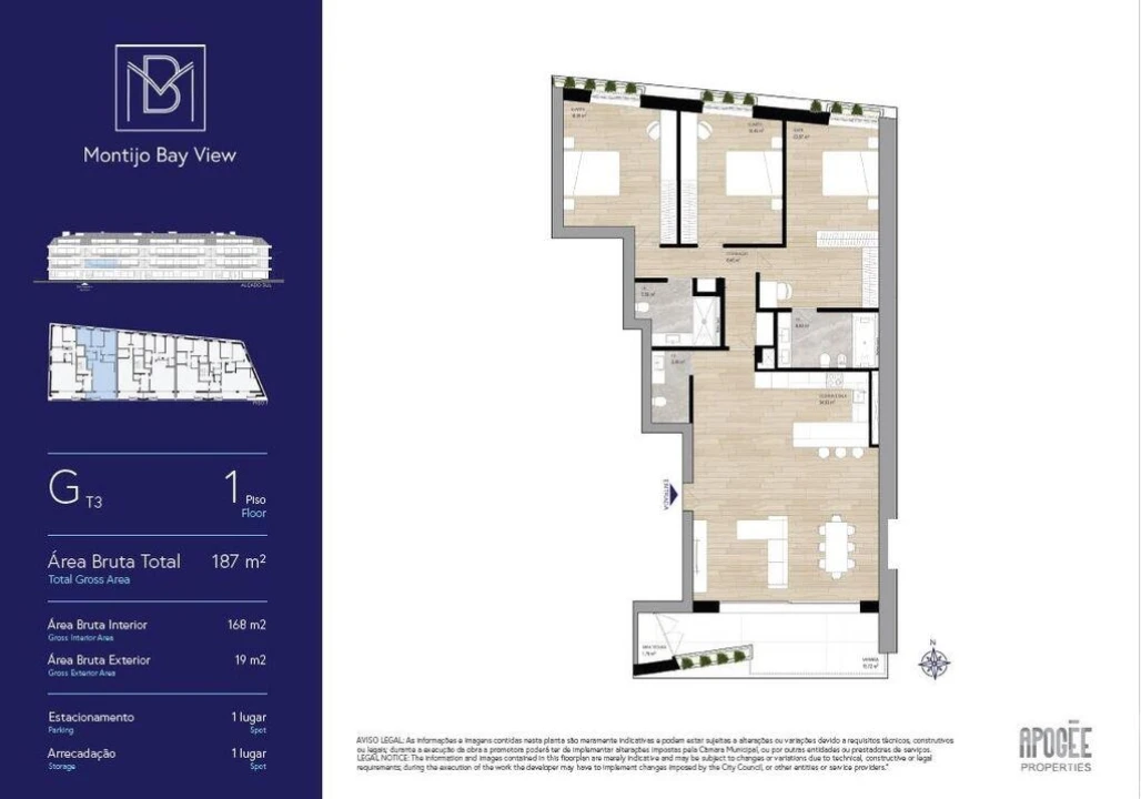 Apartamento T3 para Venda em Montijo e Afonsoeiro Foto 29