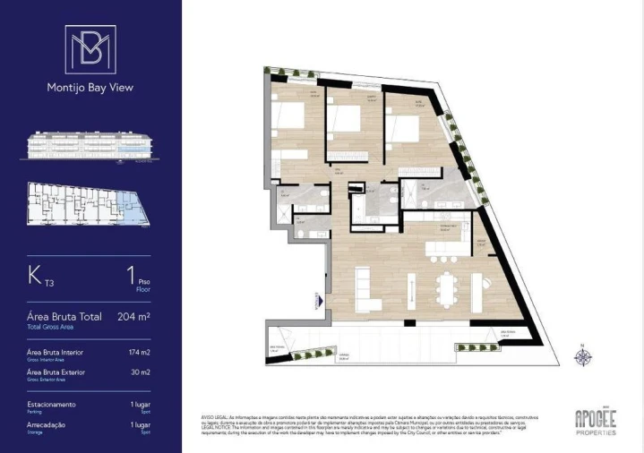 Apartamento T3 para Venda em Montijo e Afonsoeiro Foto 30