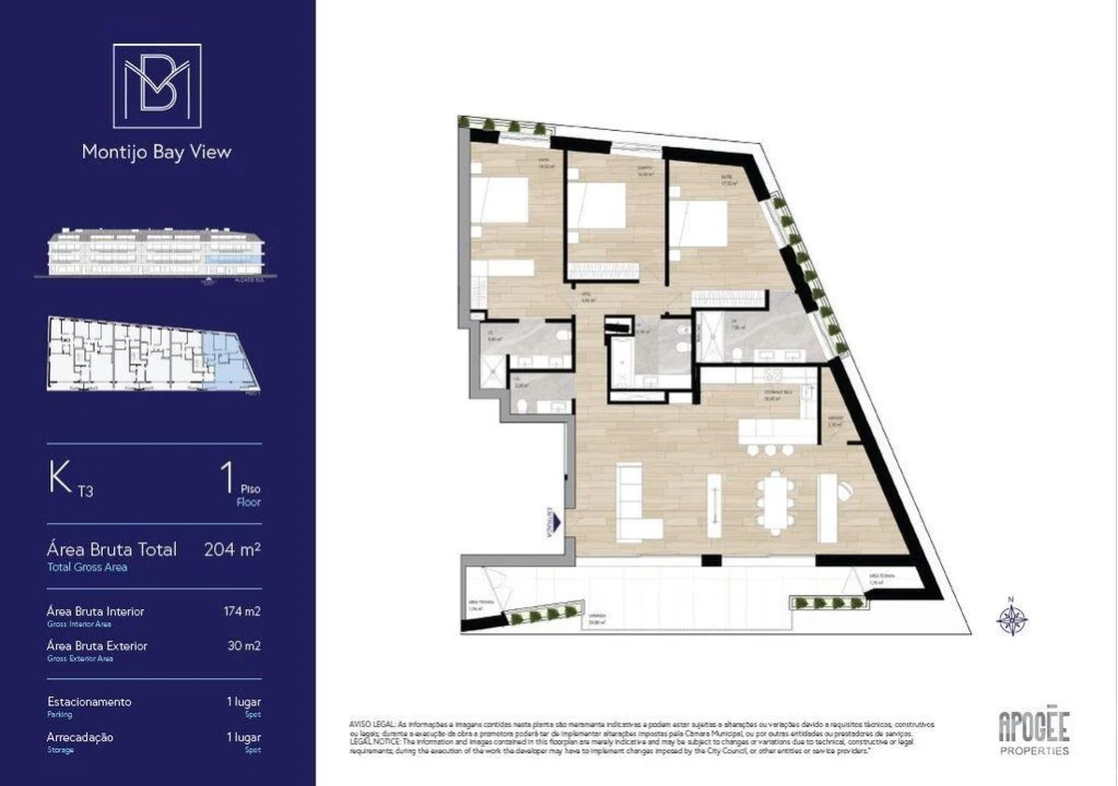 Apartamento T3 para Venda em Montijo e Afonsoeiro Foto 30