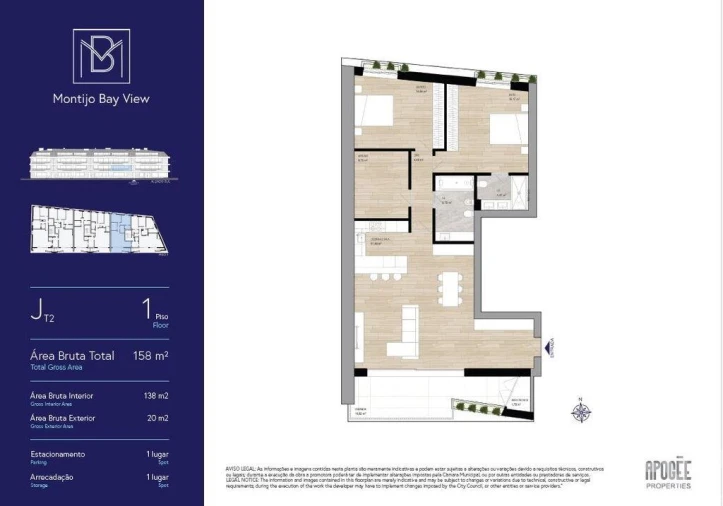 Apartamento T2 para Venda em Montijo e Afonsoeiro Foto 30