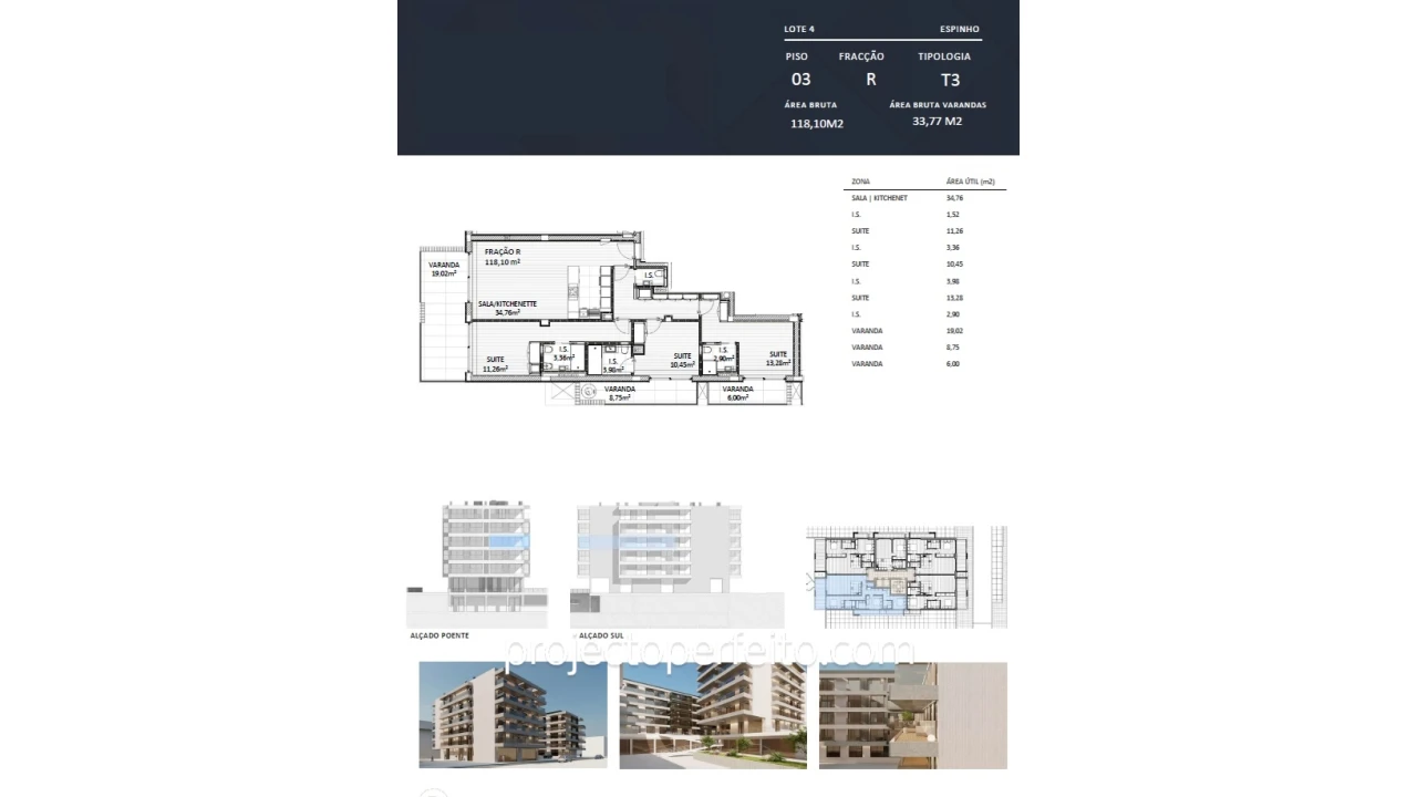 Apartamento T3 para Venda em Espinho Foto 32