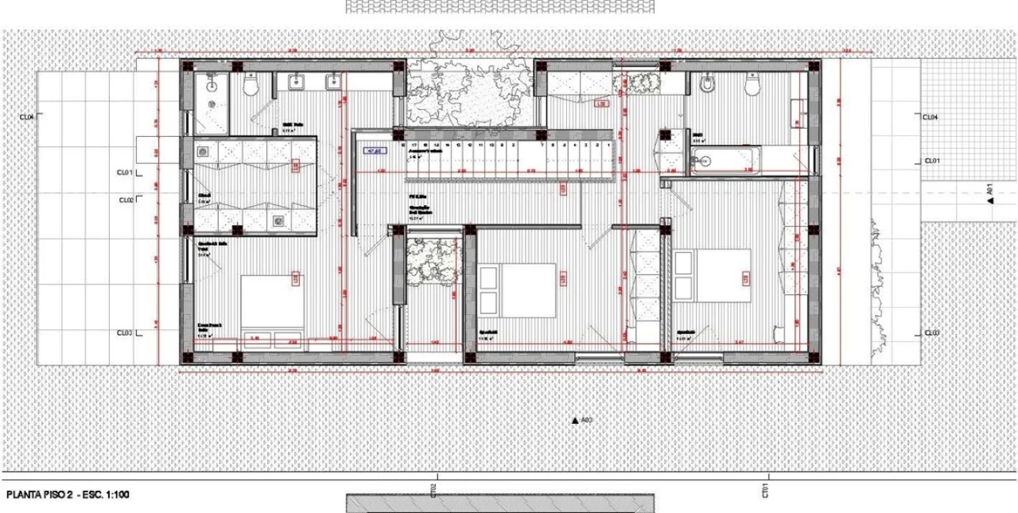 Moradia T4 para Venda em Santa Joana Planta 2