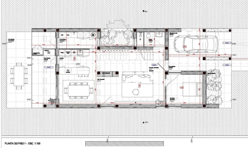 Moradia T4 para Venda em Santa Joana Planta 1