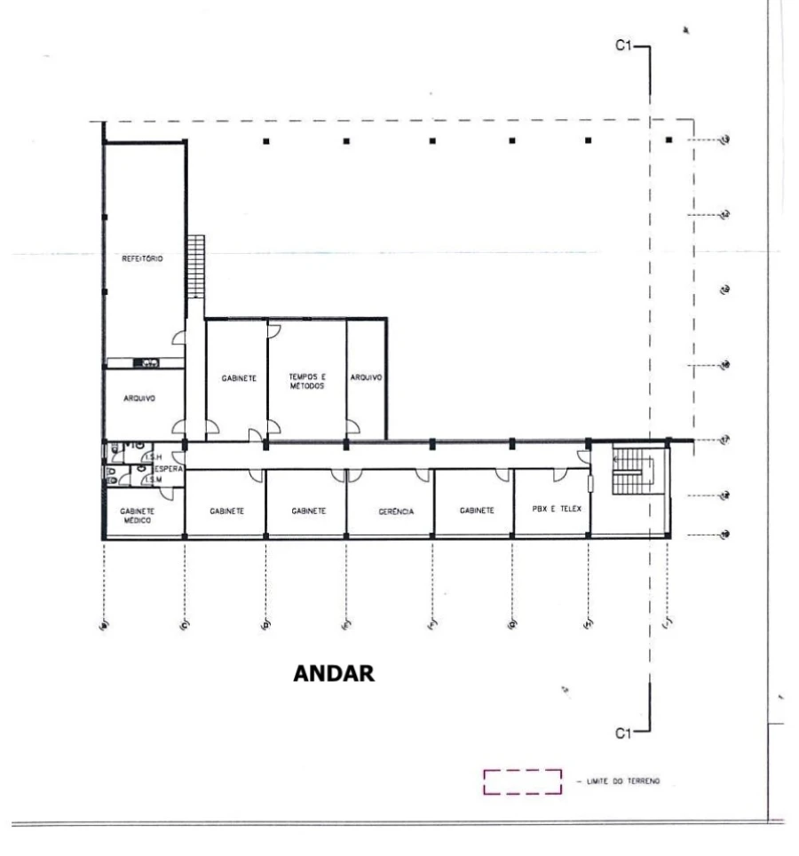 Armazém para Arrendamento em Bougado (São Martinho e Santiago) Planta 1