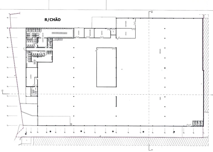 Armazém para Arrendamento em Bougado (São Martinho e Santiago) Planta 2