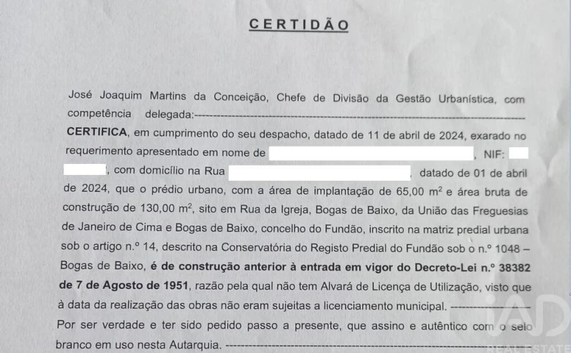 Moradia para Venda em Janeiro de Cima e Bogas de Baixo Foto 20
