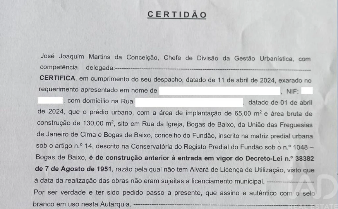 Moradia para Venda em Janeiro de Cima e Bogas de Baixo Foto 20