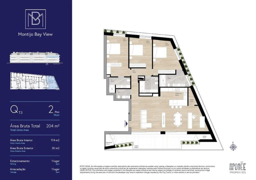 Apartamento T3 para Venda em Montijo e Afonsoeiro Foto 30