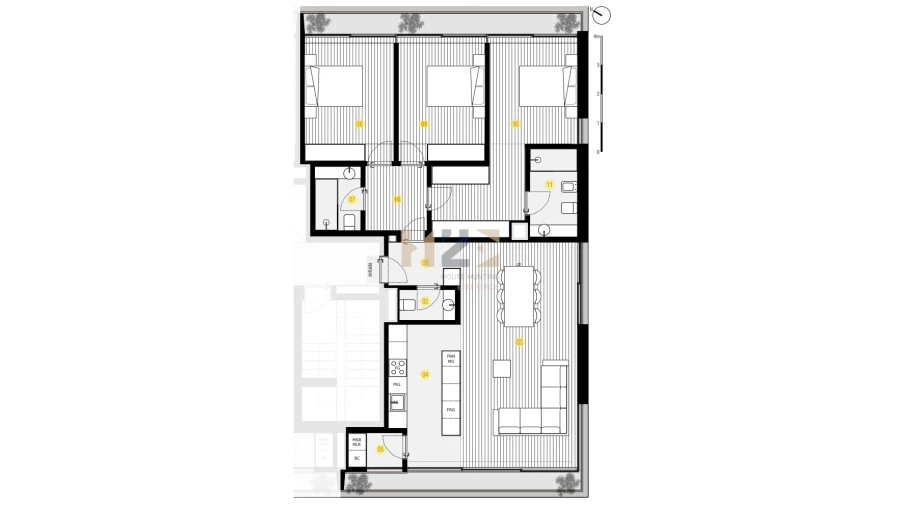 Apartamento T3 para Venda em Canidelo Foto 6